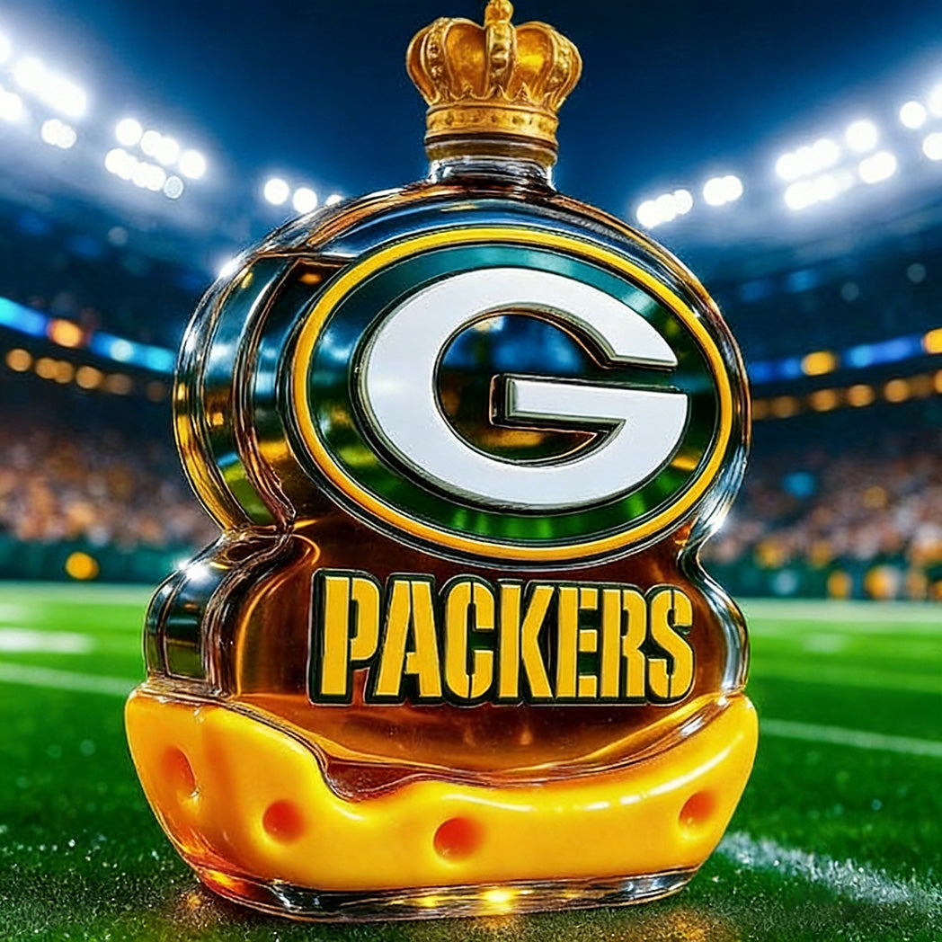 Green Bay Packers Whiskey Bottle