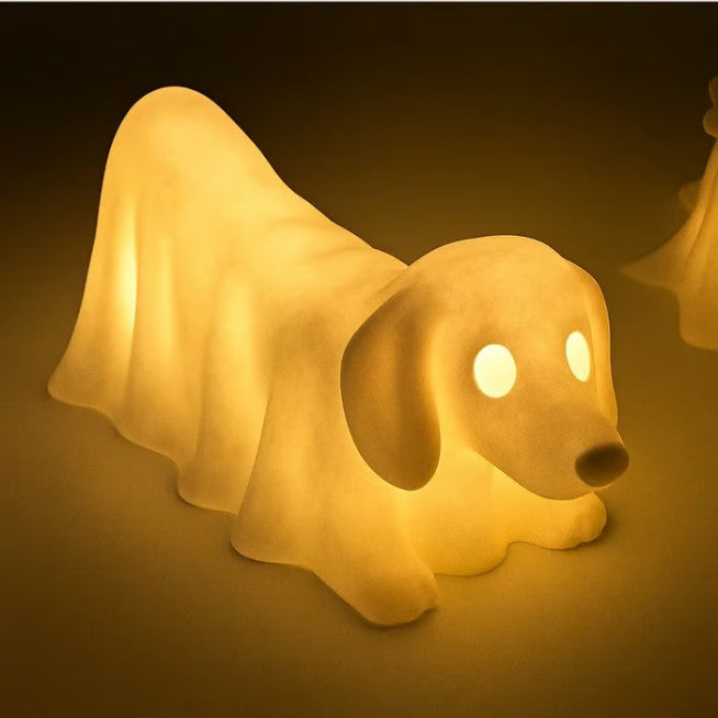 Sherum Halloween Dachshund Pumpkin Lamp